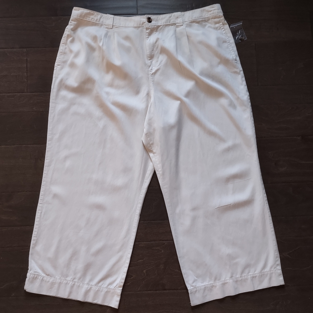 Sonoma Wide Leg Pants White NWT